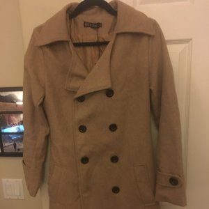 Tan Peacoat